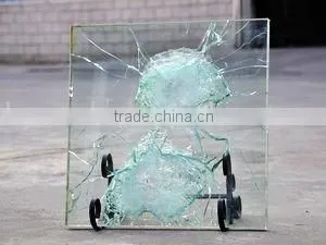 9.76-42.3mm Safety Bullet Resistant Glass thumbnail-1
