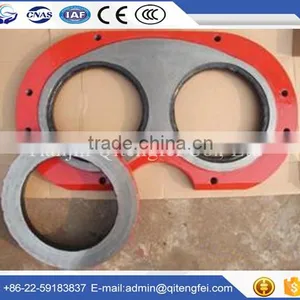Used Concrete Mixer Truck Concrete Pump Wear Plate and Cutting Ring thumbnail-6
