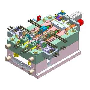 Custom PVC Plastic Mold for Threaded Pipe Fittings Multi Cavity Injection Molding thumbnail-2