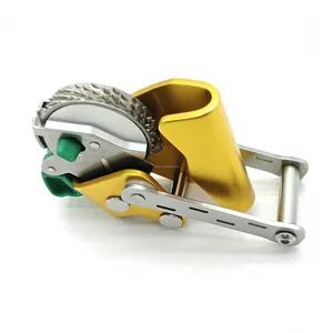 EN 353-2 Certified Fall Arrestor Two-Way Automatic Rope Grab Aluminum Alloy 15kN Climbing Rope Access Rappelling Fall Protection thumbnail-4