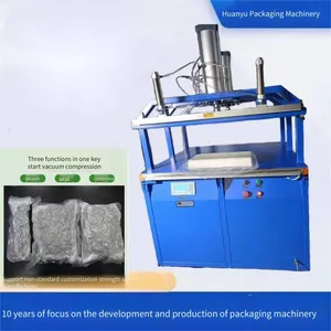 Dingfeng Ys-800 Dual Nozzle Vacuum Compression Sealing Machine for Vacuum Packaging Down Jackets and Latex Pillow Cores, in Stock thumbnail-3