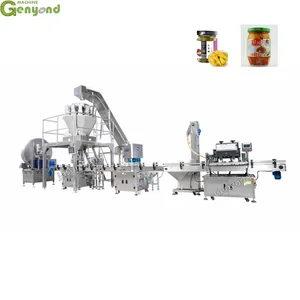 Shanghai Genyond Automatic Glass Bottle Filling Packaging Machine for Pickled Cabbage thumbnail-1