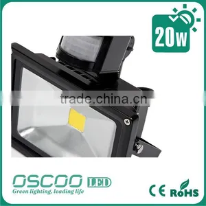 CE RoHS UL Meanwell Driver Sumsung IP65 20000lm PIR Sensor Led Floodlight 20w thumbnail-6