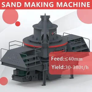 JY6X13100 Heavy Duty VSI Sand Maker for Large Scale Quarry Crushing and M-Sand Production Plant thumbnail-1
