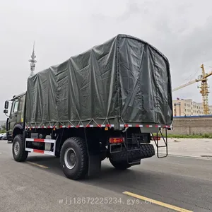 Sinotruk 4x4 Four-wheel Drive Heavy-duty Export-type Troop Carrier With Strong Off-road Performance for Personnel Delivery thumbnail-3
