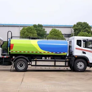 Dongfeng Huashen Dv5 12-cubic-meter Pure Electric Sprinkler Truck, 12-ton New Energy Cleaning Vehicle thumbnail-4