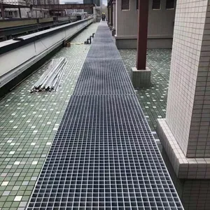 25mm FRP Pultruded Grating Panel, 600kg/m² Load, UV Resistant, ISO 9001 Production thumbnail-4