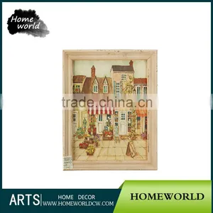 European Style Classical Beautiful House Fairy Tale Oil Painting thumbnail-1