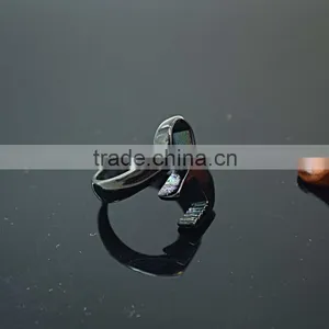 Stainless Steel Tool Shape Fashion Jewelry Men's Ring thumbnail-4