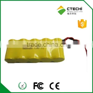 6V Rechargeable Nicd Battery SC 1800mah Prismatic Battery Pack thumbnail-1
