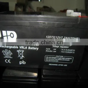 Rechargeable VRLA Battery 12v Smf Exide Lead Acid Battery 12v 7.2ah With Lowest Price thumbnail-2