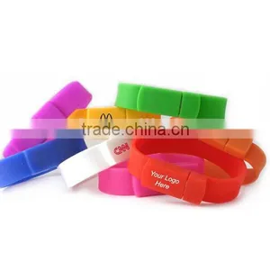 2015 Hot Products Usb Silicone Wristband With High Quality thumbnail-3