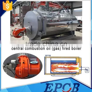 4 Ton Natural Gas And Diesel Two Fuel Fired Fired Steam Boiler thumbnail-4