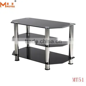 Best Selling New Model Cheap Glass Corner tv Stands thumbnail-3