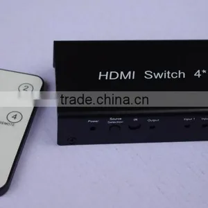 2016 Chinese Hottest Promotion 4X1 Switcher With Remote V1.3 HDMI Switcher With IR&Power thumbnail-1