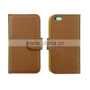 Mixed Color Wallet Leather Case For IPhone5, Flip Leather Case For IPhone5 thumbnail-5