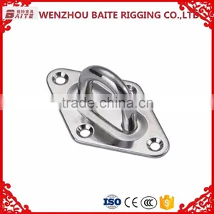 High Quality Metal Square Pad Eye Zinc Plated thumbnail-1