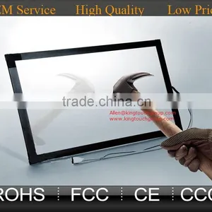 KingTouch High Quality 10.4, 12.1, 24, 26, 30, 32, 40, 42" Inch SAW Touch Screen, SAW Touch Panel, SAW Touch Frame Overlay thumbnail-3