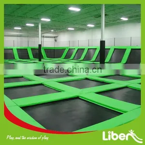 Super Fun Gymnastic Used Indoor Large Sized Trampoline for Sale thumbnail-1