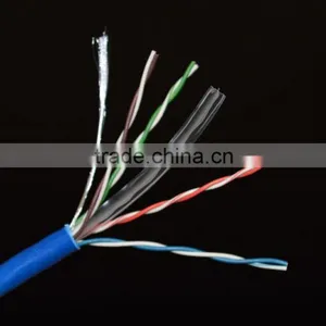 100m/roll Network Cable Cat6 PVC Jacket CCS Conductor thumbnail-1