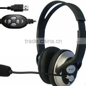 Website Headphones With Microphone for Computer VOIP thumbnail-1