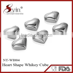 Wholesale Whiskey Stones Various Shape Stainless Steel Whiskey Rocks thumbnail-2