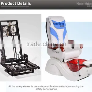 Luxury Pedicure Spa Massage Chair for Nail Salon Pedicure Chair Glass Bowl Spa Joy Pedicure Chair thumbnail-3