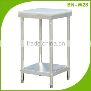 Custom Stainless Steel Kitchen Work Table With Polyethylene Chopping Board BN-W28 thumbnail-1