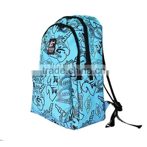 Sublimation Printing Korean Nylon Cmping Backpack thumbnail-5