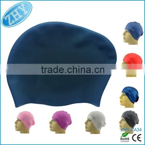 For Women, Lady and Girls Premium Long Hair Swim Cap thumbnail-1