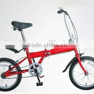 Factory Price Hi-ten Steel 20 Inch 1 Speed Folded Bicycle thumbnail-1