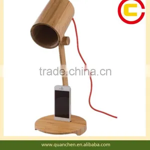 Bamboo Desk Lamp for Livingroom thumbnail-1