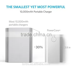 Anker PowerCore+ Fast Charging Portable Charger With Aluminum Shell and Qualcomm Certified Quick Charge 2.0 Technology thumbnail-5