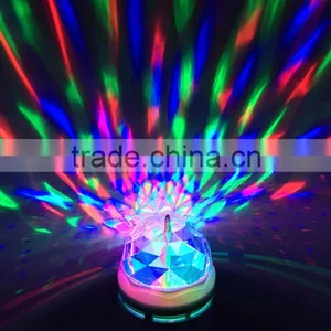 Outdoor Christmas Mini Party Disco Ball Lights RGB Led Full Color Rotating Lamp thumbnail-5