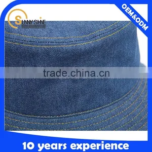 Custom Denim Bucket Hats Wholesale thumbnail-5