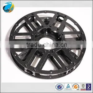 Carbon Fiber Remote Controlled RC Octocopter Frame, 3K Carbon Fiber CNC Parts for Quadcopter/ Drone Parts thumbnail-1