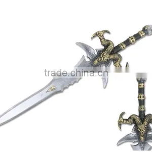 World of Warcraft Animation Sad PU Sword, Sheep Head Sword Film Props, Simulation Model Military Weapons thumbnail-1