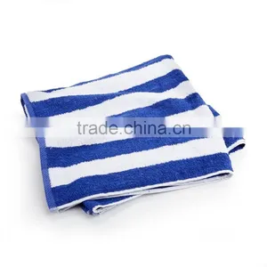 China Softex Wholesale Bathroom 100% Cotton Navy and White Bath Towels Supplier's Choice thumbnail-3