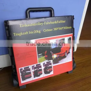 Best Quality and Popular PP Plastic Folding Shopping Carts thumbnail-1