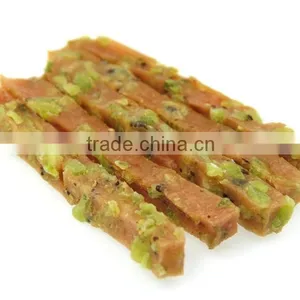 Wholesale Natural Dry Chicken and Banana Strip Pet Dog Snack thumbnail-1