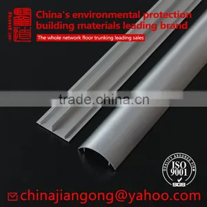 ISO Aluminum Alloy Wire Protection Trunking for Flooring High Quality China Supplier thumbnail-1