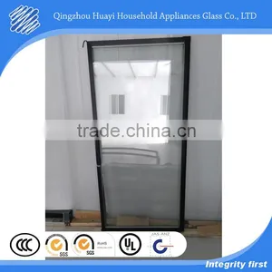 220v Led Lights Thermal Double Panel Glass Refrigeration Doors thumbnail-1