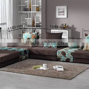 Warm and Sweet Leather and Fabric Sofa Sets for Sale From Original Supplier thumbnail-2