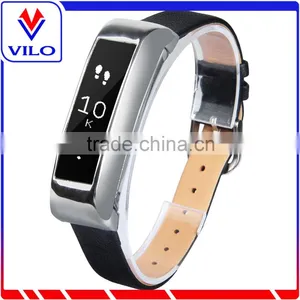 2016 Genuine Leather Replacement Band for Fitbit Alta With Metal Frame thumbnail-2