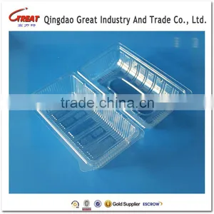 Food Bread Packaging Plastic Cake Box thumbnail-3