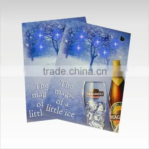 2013 The Best-selling Music Greeting Card/LED Greeting Card for Christmas Day thumbnail-1