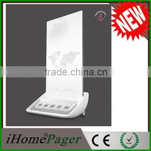 HCM150 Newest White Five Keys Wireless Call Button thumbnail-3