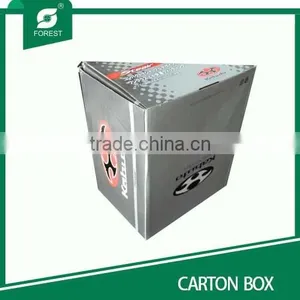 Customized Corrugated Display Box Display Carton Bins thumbnail-1