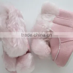 Baby Boot Plush Fur Lining Warm Infant Shoe thumbnail-1