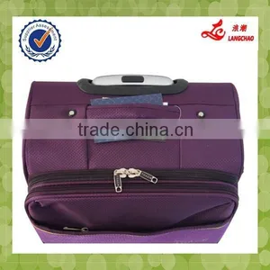 Pink Color EVA Four Wheels Foldable Nylon Polyester Bag thumbnail-2